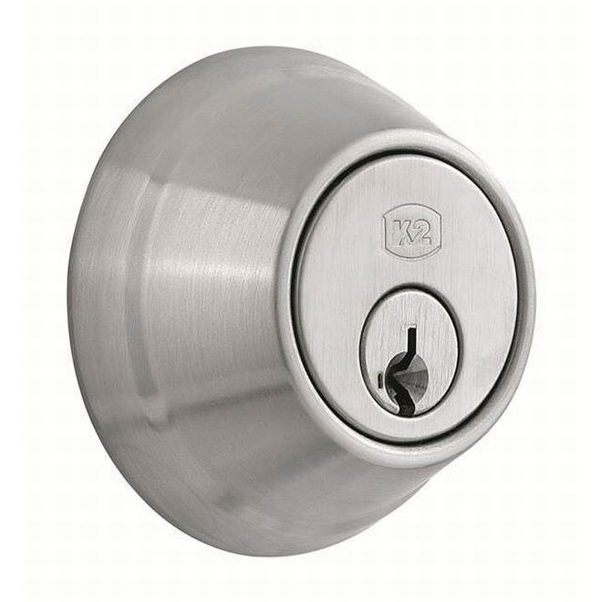 Stanley QDB280-626 satin chrome single cylinder deadbolt
