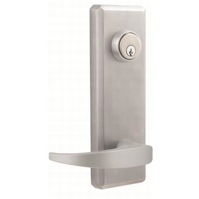 Stanley QET160M626LC satin chrome classroom exterior trim