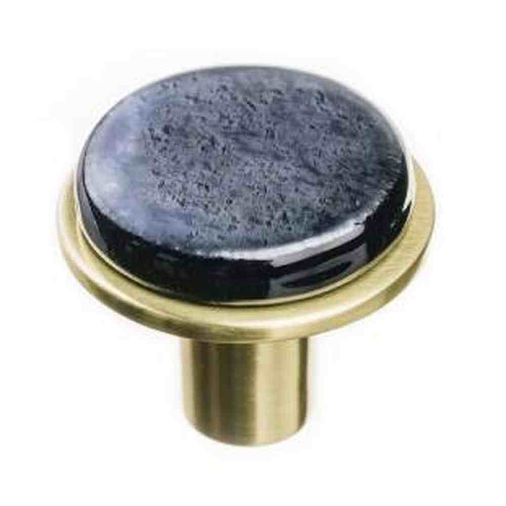 Sietto R-1302-SB satin brass cabinet knob