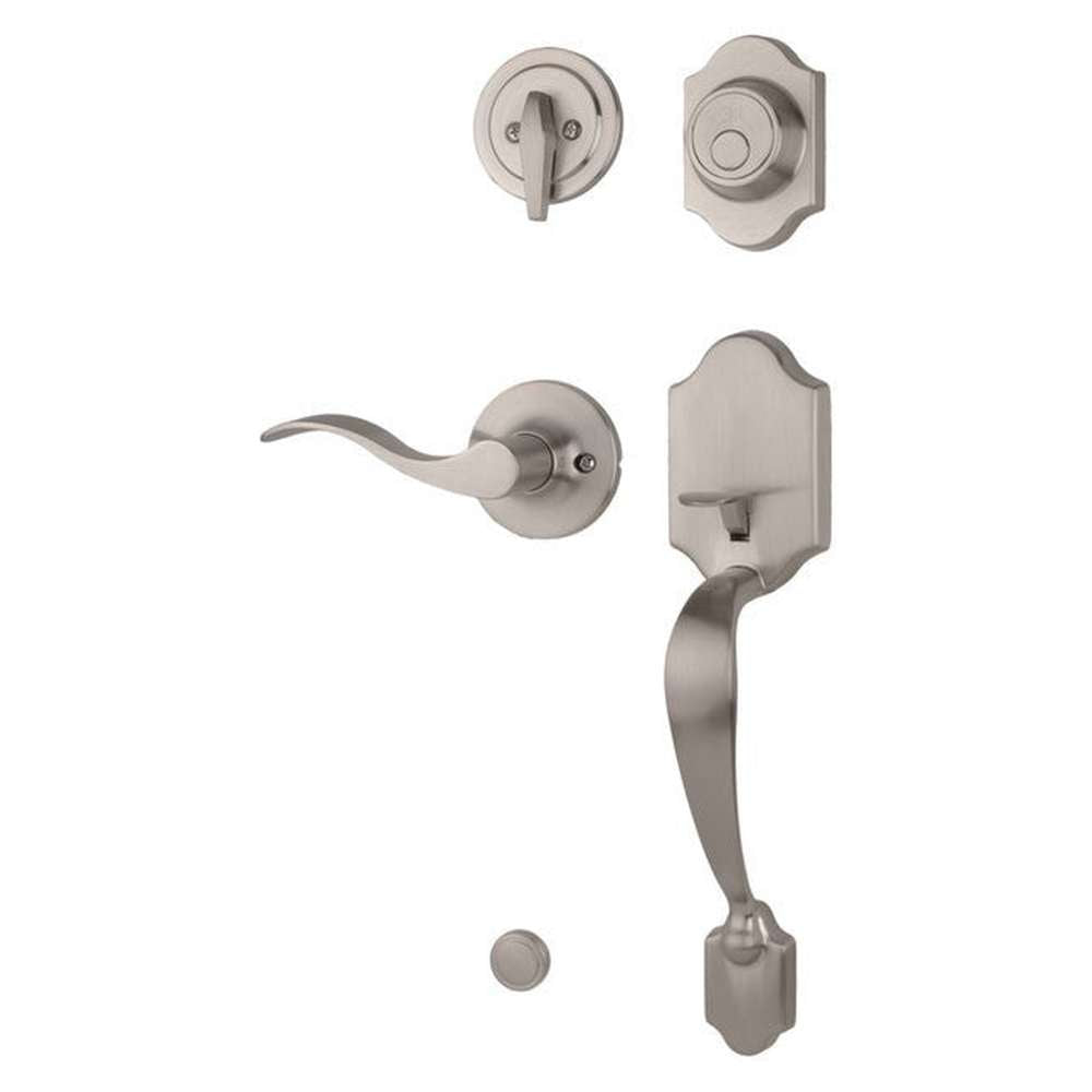 Weslock R2825-NXN0020 satin nickel dummy handleset