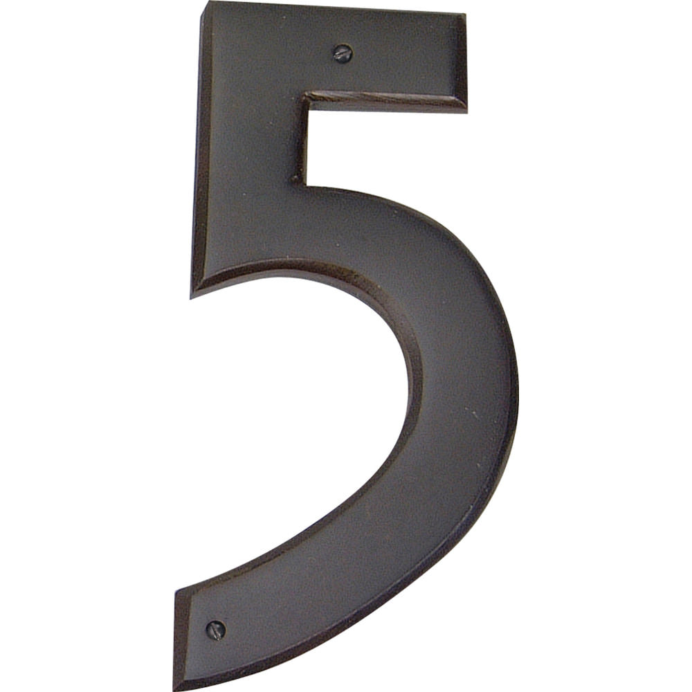 Atlas Homewares RCN5-O aged bronze house number