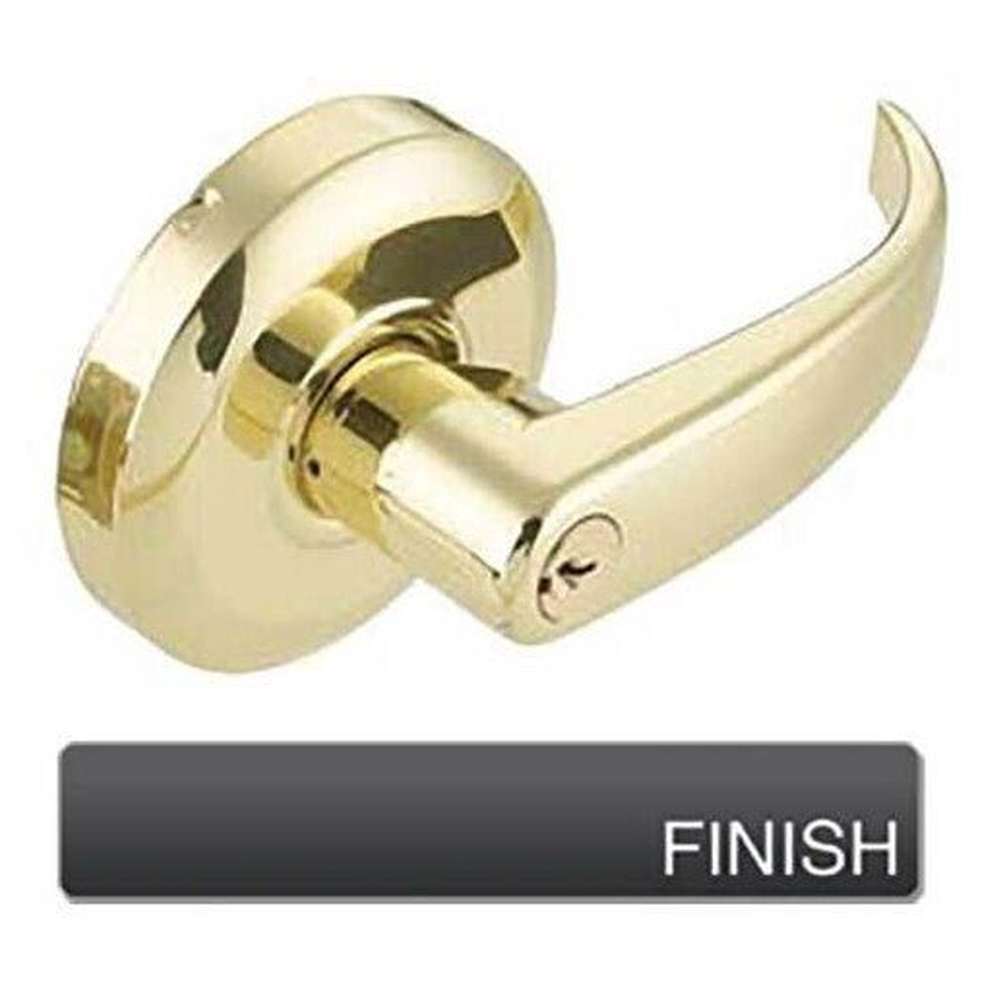 Cal-Royal RL00-10B oil rubbed dark bronze keyed entry door lever