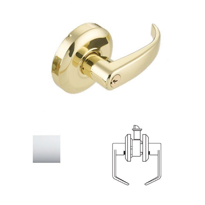 Cal-Royal RL40-26 bright polished chrome dummy trim door lever