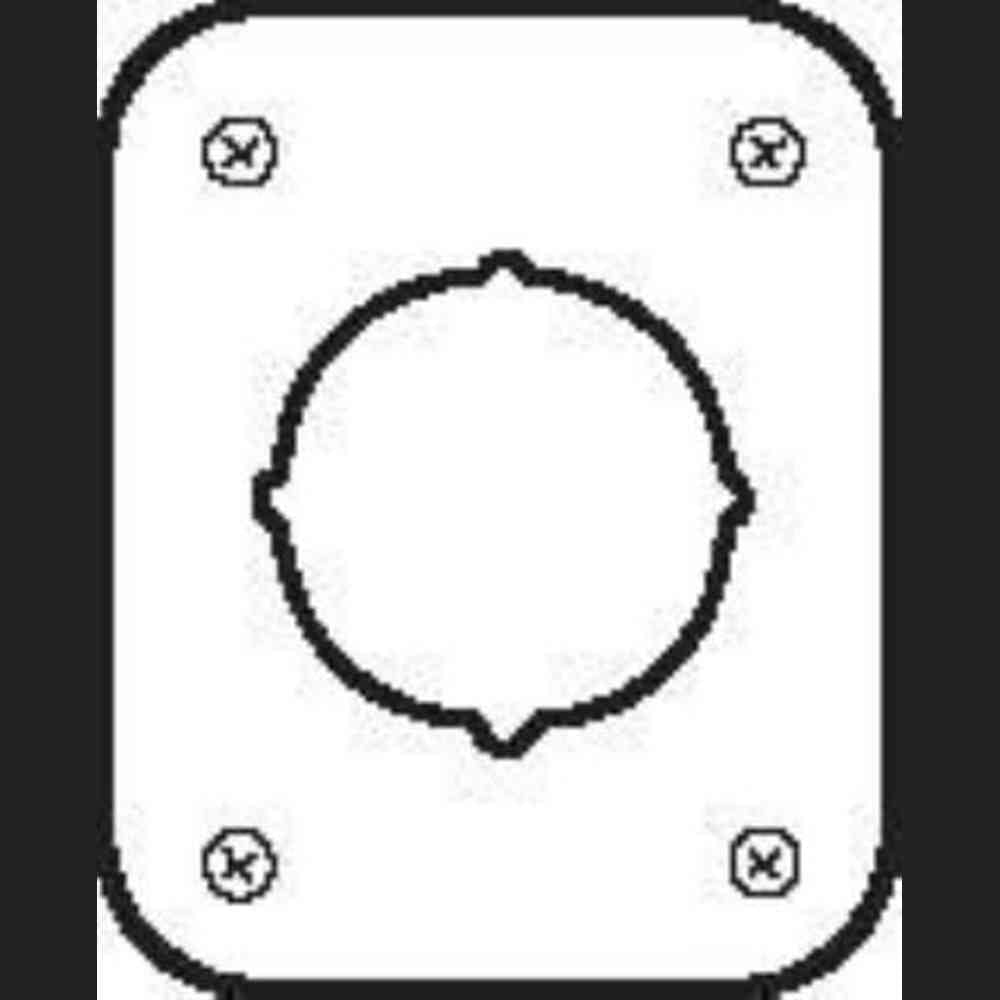 Don-Jo RP13545630 satin stainless steel remodeler plate