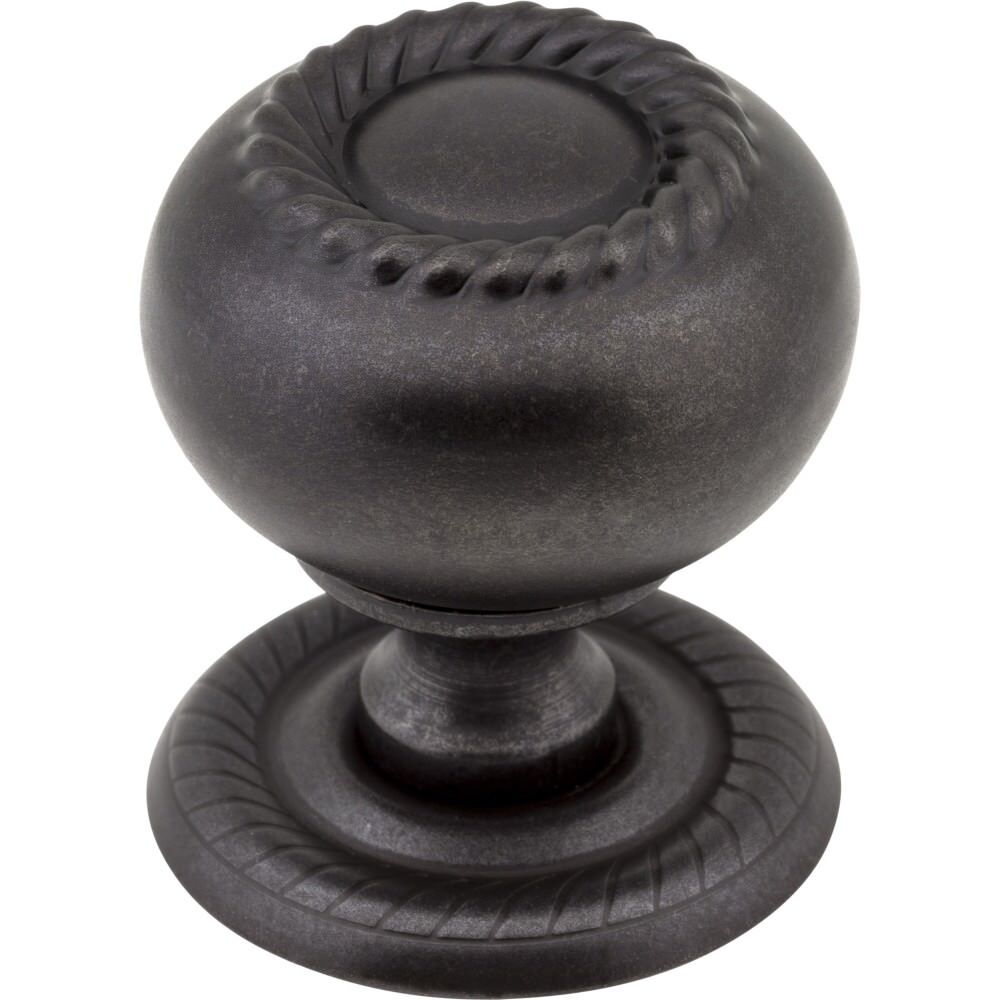 Jeffrey Alexander S6060DACM gun metal cabinet knob