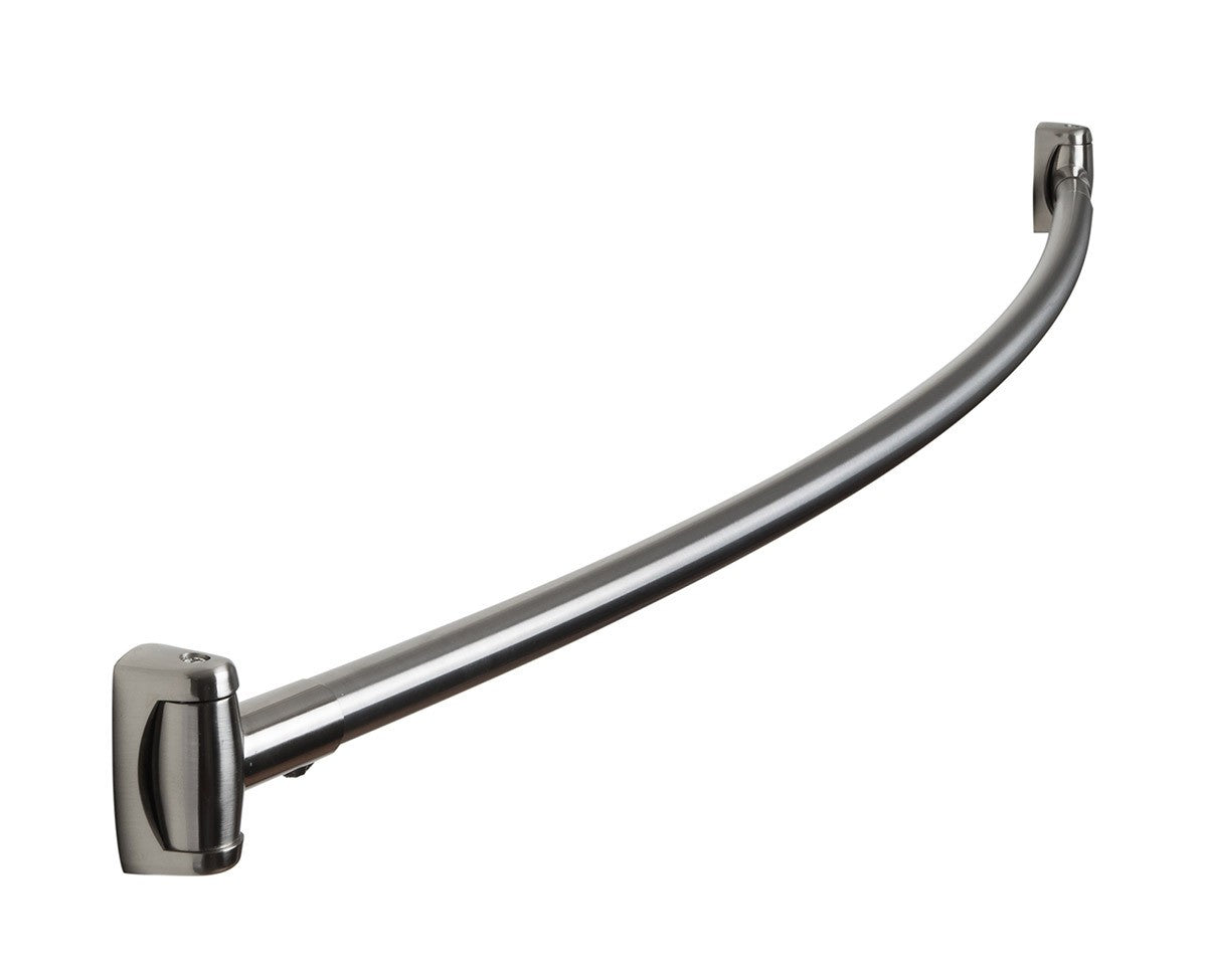 Sure-Loc SCR-CV1 32D satin stainless curved shower curtain rod