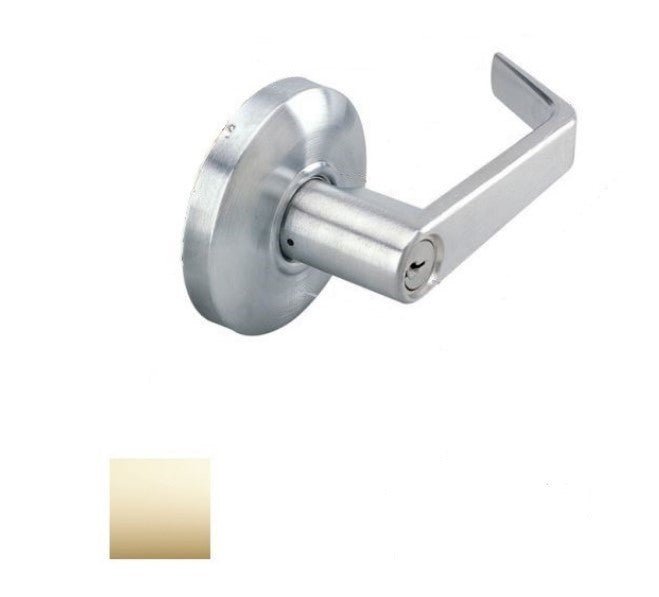 Cal-Royal SL20-3-2-3/8 bright polished brass privacy door lever