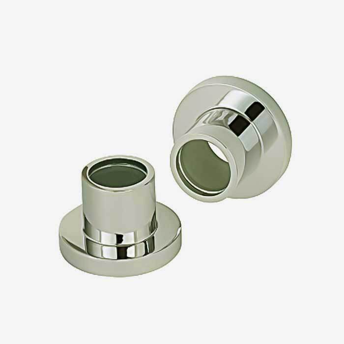 Orca Hardware SMSRH-SN satin nickel shower curtain rod holder