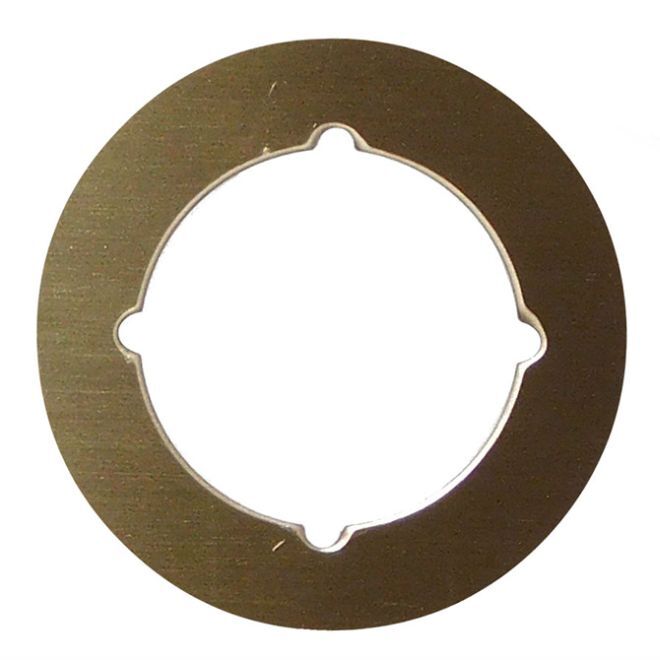 Don-Jo SP1355 scar plate in satin stainless, additional view