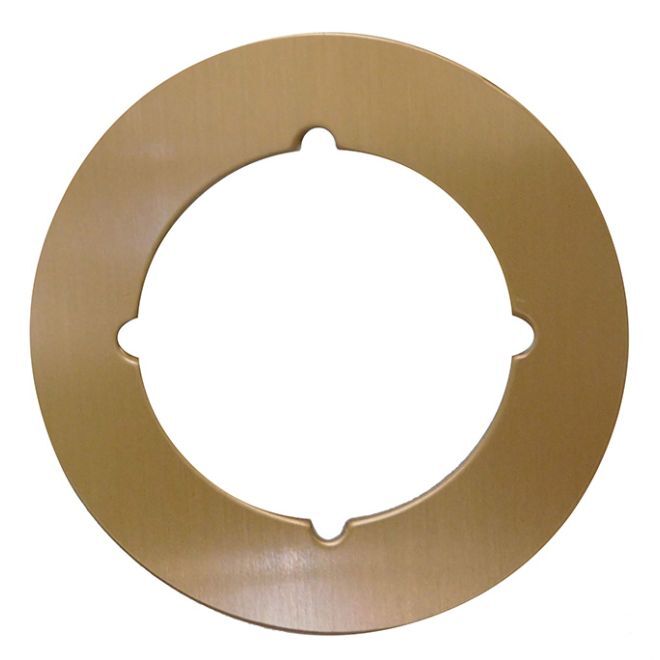 Don-Jo SP135612 satin bronze scar plate