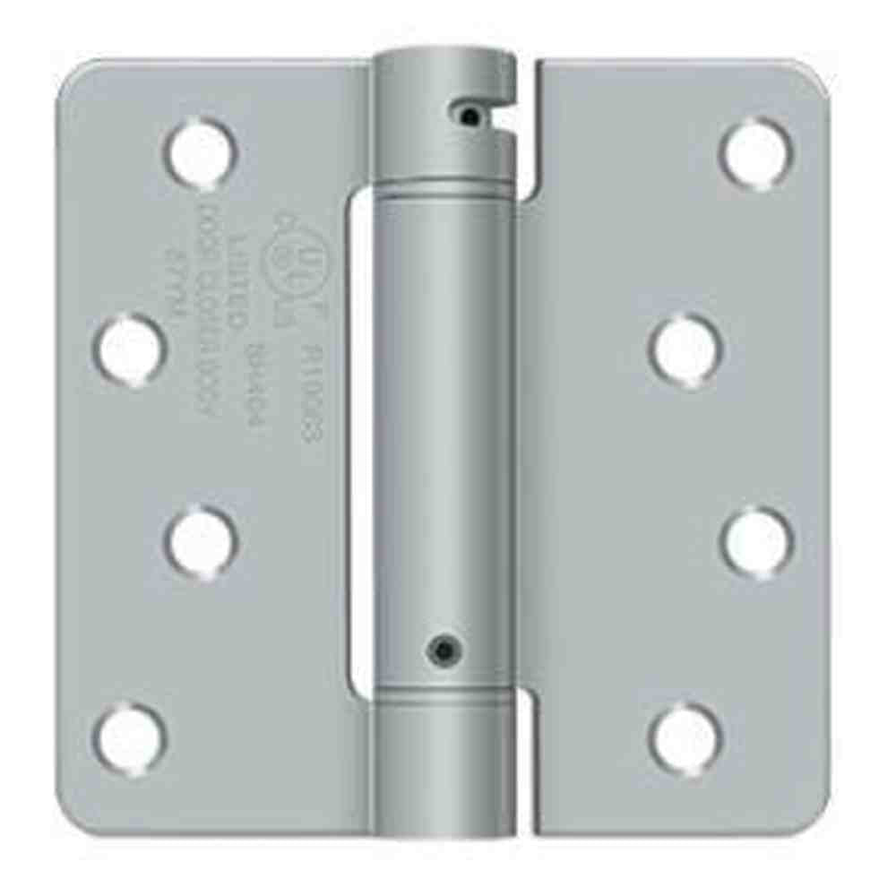 Orca Hardware SPR4014-26D satin chrome spring hinge