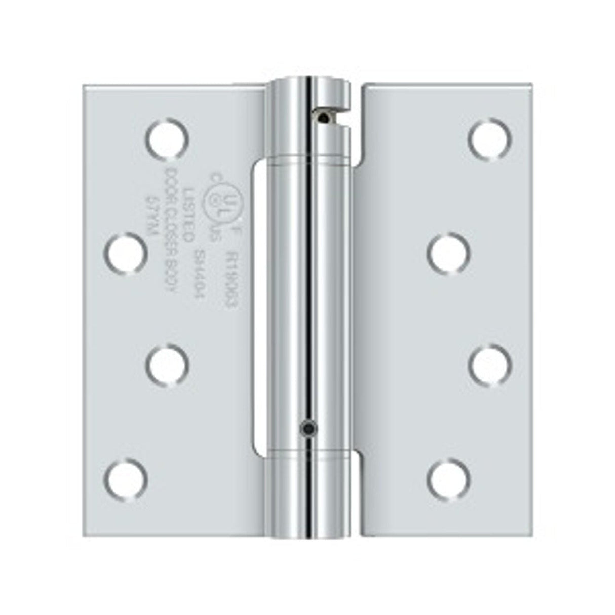 Orca Hardware SPR4040-26 bright polished chrome spring hinge