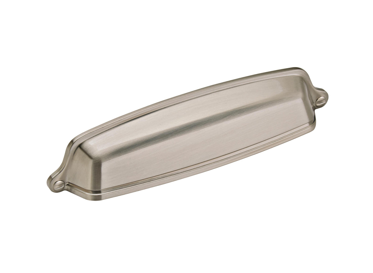 Amerock BP22439G10 Stature 5-1/16 inch (128mm) Center-to-Center Satin Nickel Cabinet Cup Pull