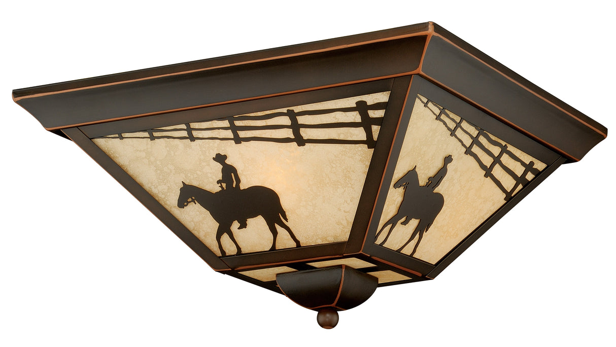 Vaxcel T0109 burnished bronze outdoor ceiling lights