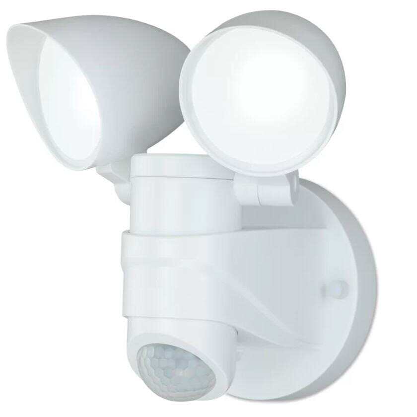 Vaxcel T0432 Pro T043 8" Aglow Plastic Wall Light White