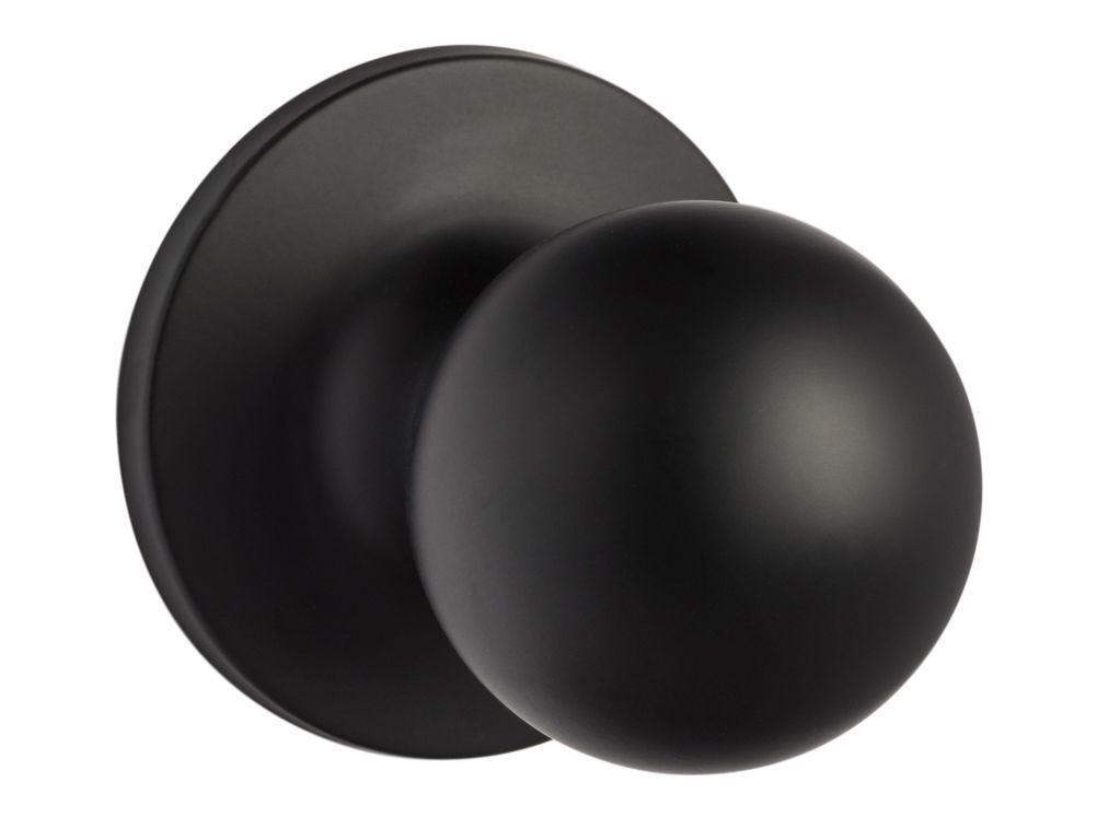 Sure-Loc TA101 FBL flat black passage door knob