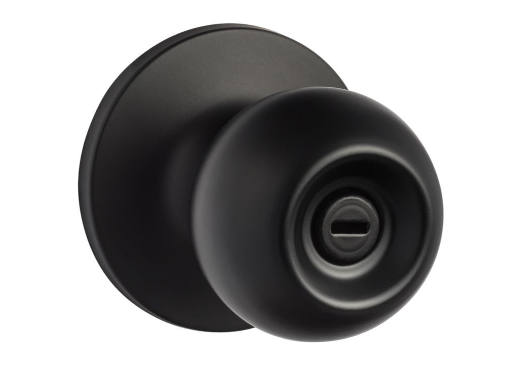 Sure-Loc TA102 FBL flat black privacy door knob