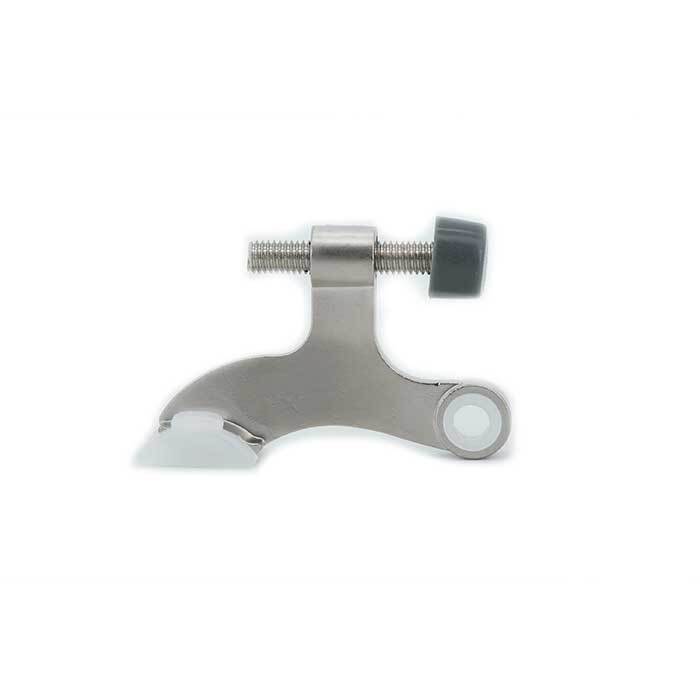 Orca Hardware TH-HPXD-15-WT hinge pin door stop in satin nickel, additional view