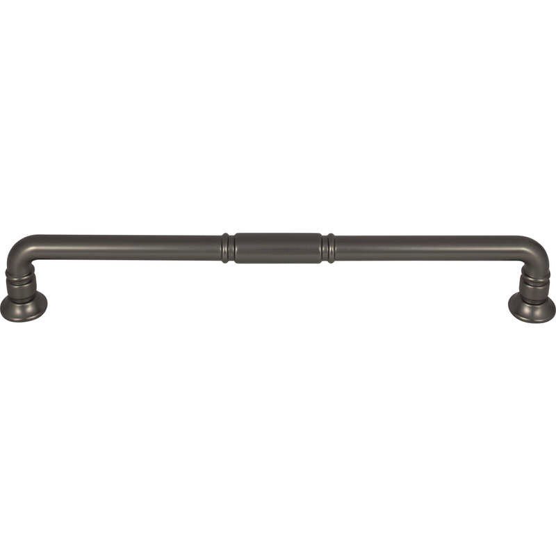 Top Knobs TK1008AG ash gray cabinet pull / appliance pull