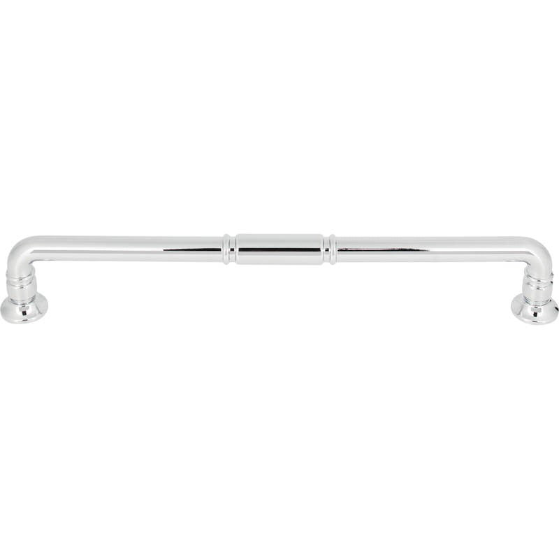 Top Knobs TK1008PC polished chrome cabinet pull / appliance pull