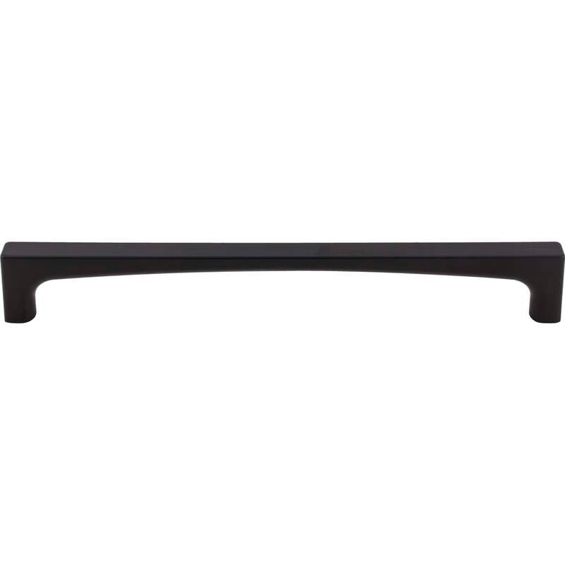 Top Knobs TK1018BLK flat black cabinet pull / appliance pull