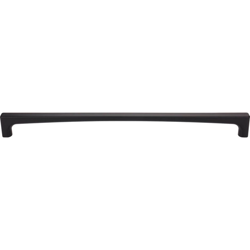 Top Knobs TK1019BLK flat black cabinet pull / appliance pull