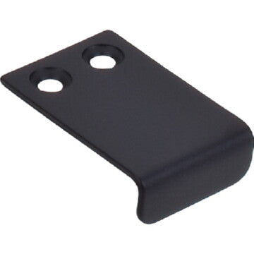 Top Knobs TK101BLK flat black edge pulls