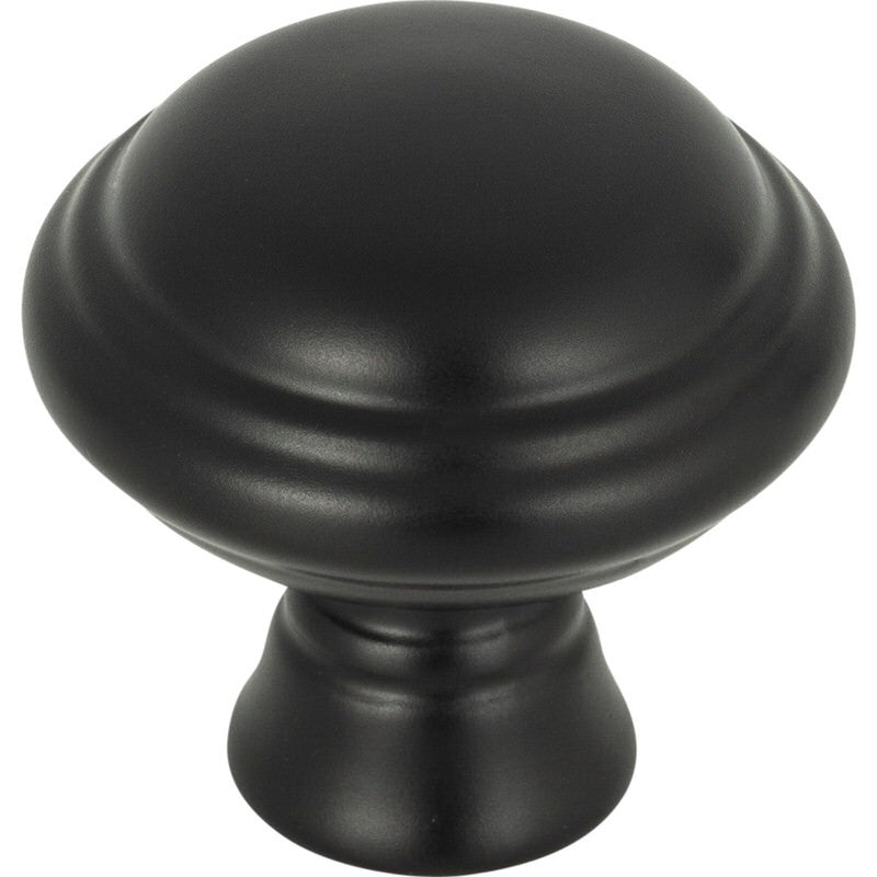 Top Knobs TK1020BLK flat black cabinet knob