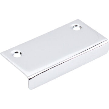 Top Knobs TK103PC polished chrome edge pulls