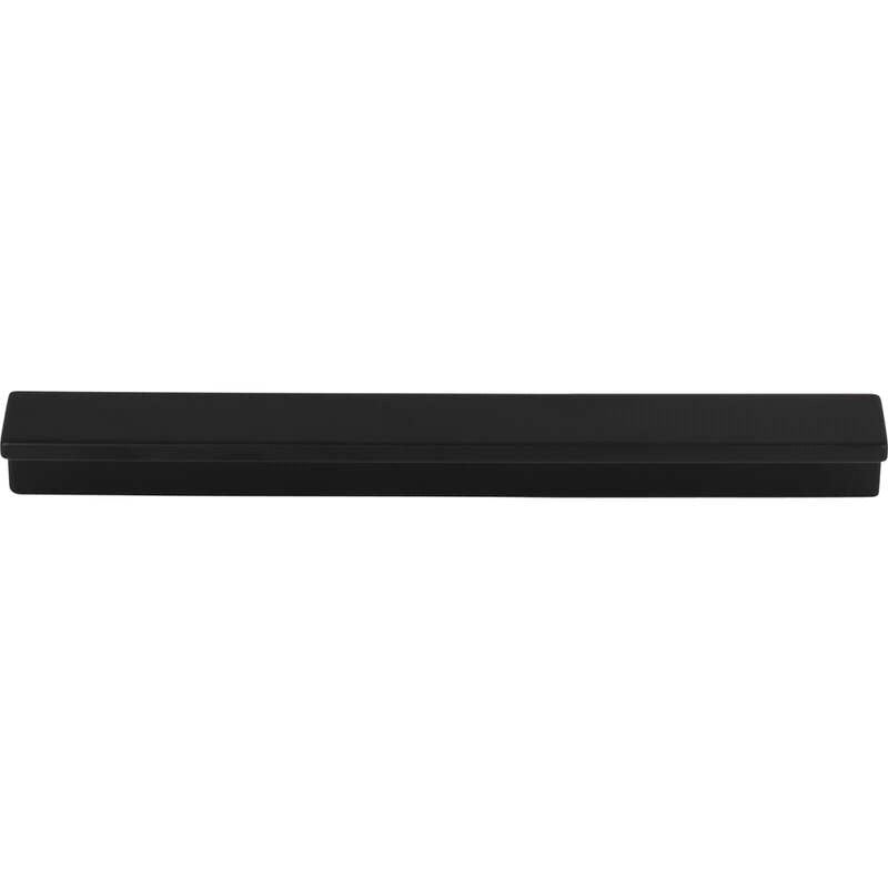 Top Knobs TK1043BLK flat black cabinet pull