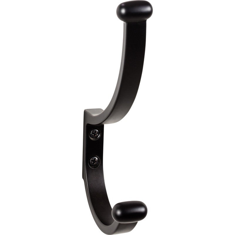 Top Knobs TK1066BLK flat black hooks