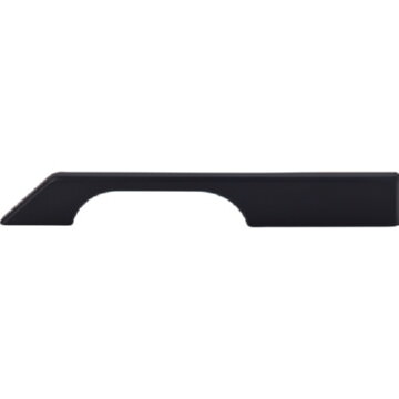 Top Knobs TK15BLK flat black bar cabinet pull