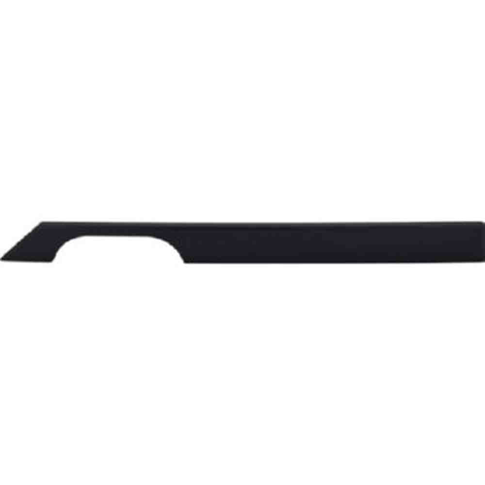 Top Knobs TK16BLK flat black bar cabinet pull