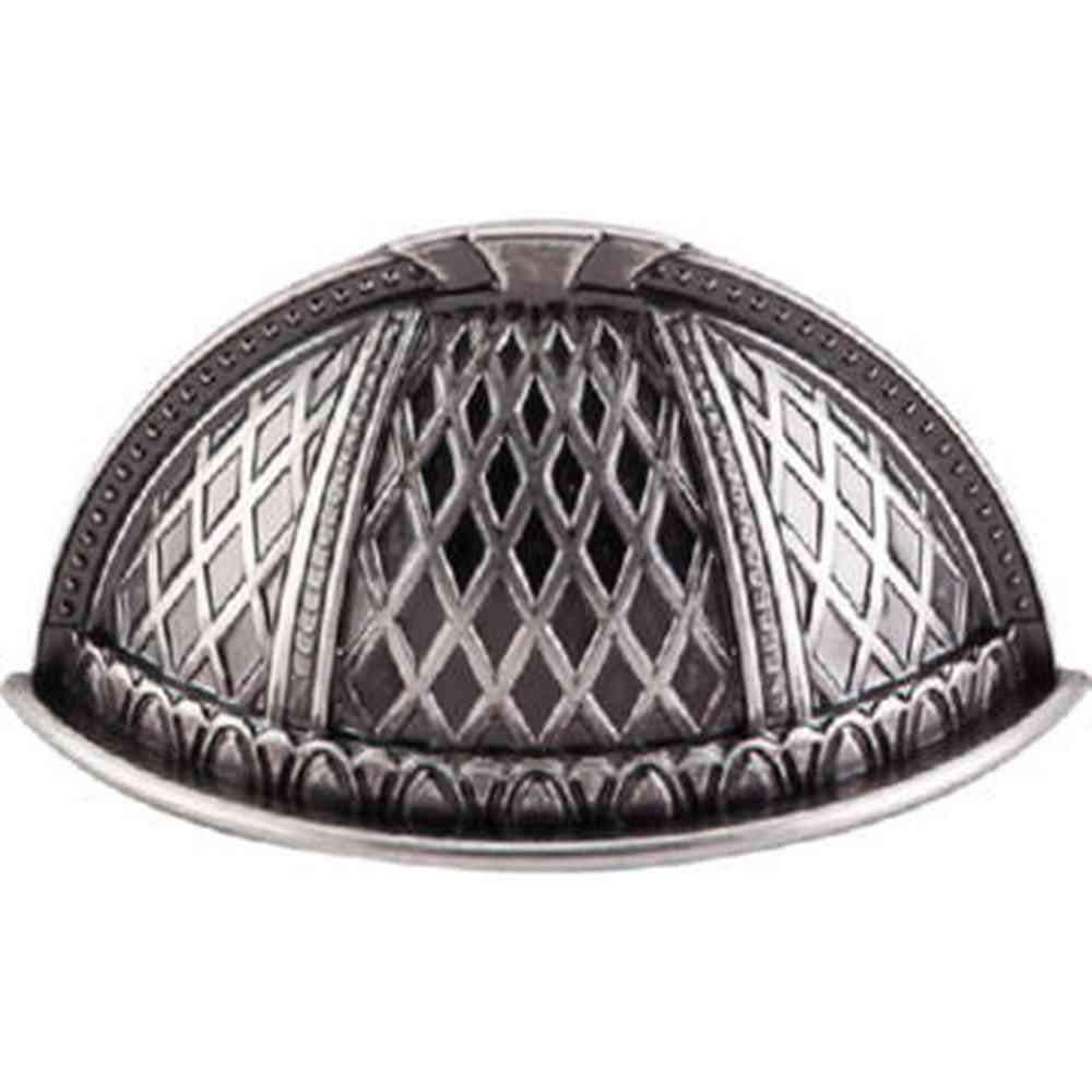 Top Knobs TK171PTA pewter antique cup pulls