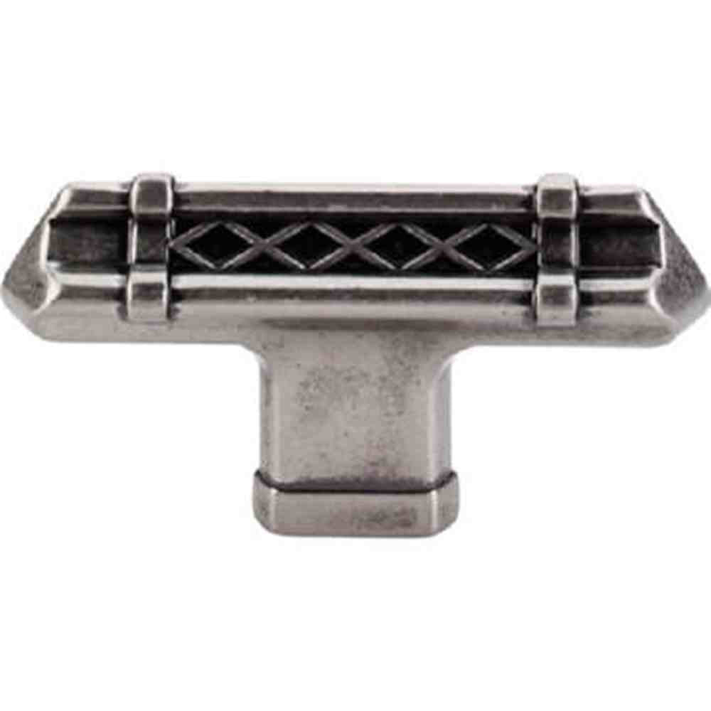 Top Knobs TK204PTA pewter antique cabinet knob