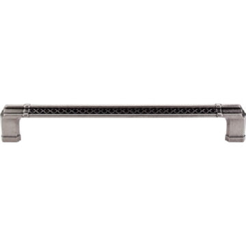 Top Knobs TK208PTA pewter antique cabinet pull / appliance pull