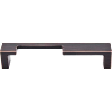Top Knobs TK256 Modern Metro Notch Cabinet Pull A 5" Center to Center