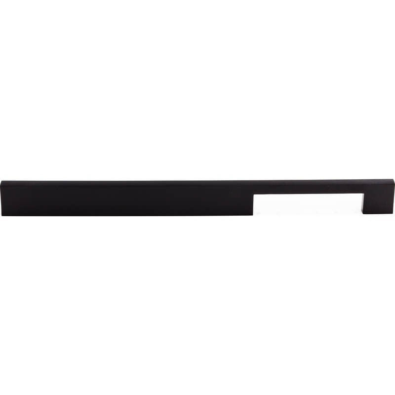 Top Knobs TK25BLK flat black cabinet pull