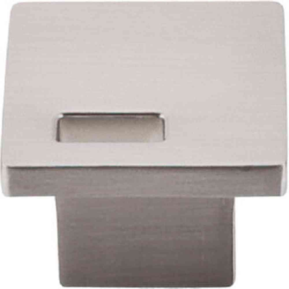Top Knobs TK269BSN brushed satin nickel square cabinet knob