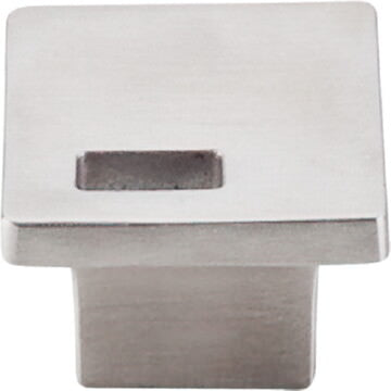 Top Knobs TK269SS stainless steel square cabinet knob