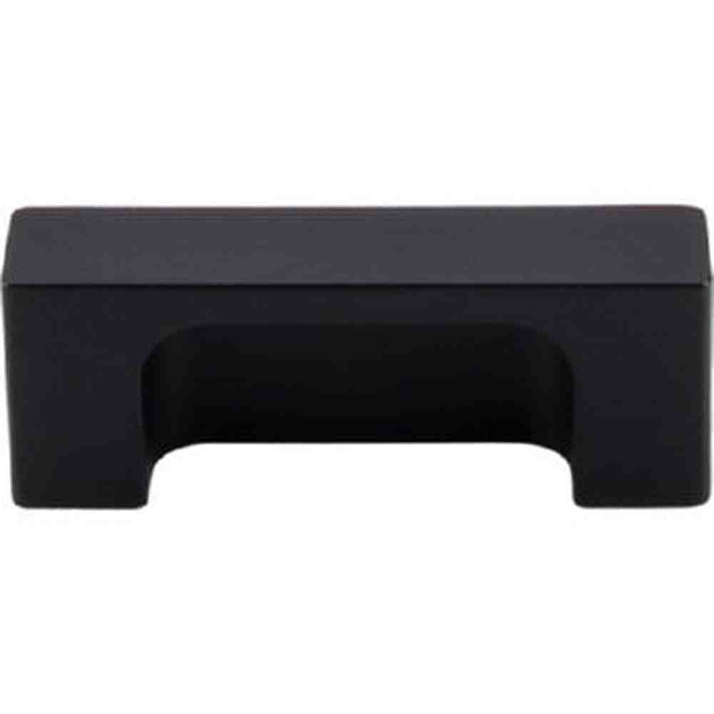 Top Knobs TK275BLK flat black edge pulls