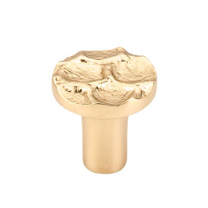 Top Knobs TK295BR polished brass round cabinet knob