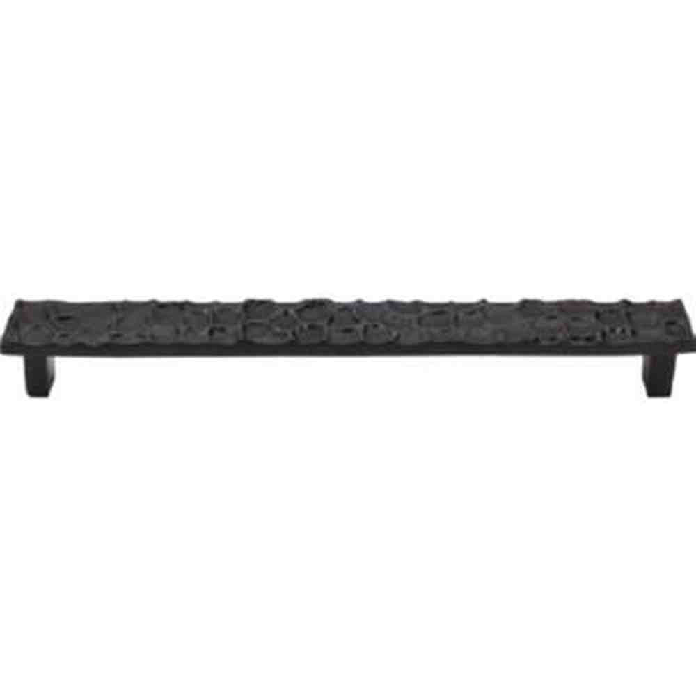 Top Knobs TK308CB coal black cabinet pull