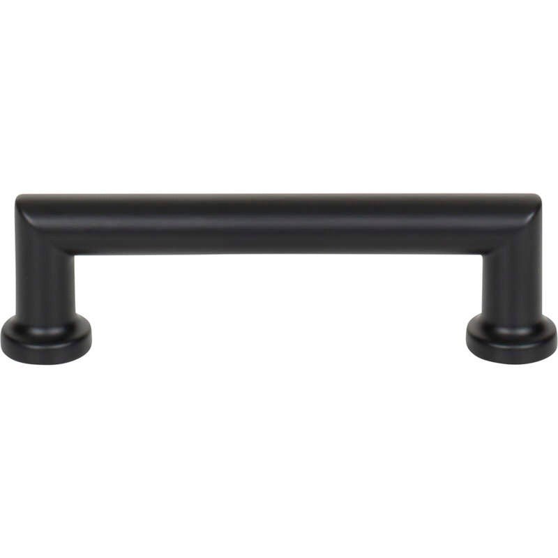 Top Knobs TK3151BLK flat black cabinet pull