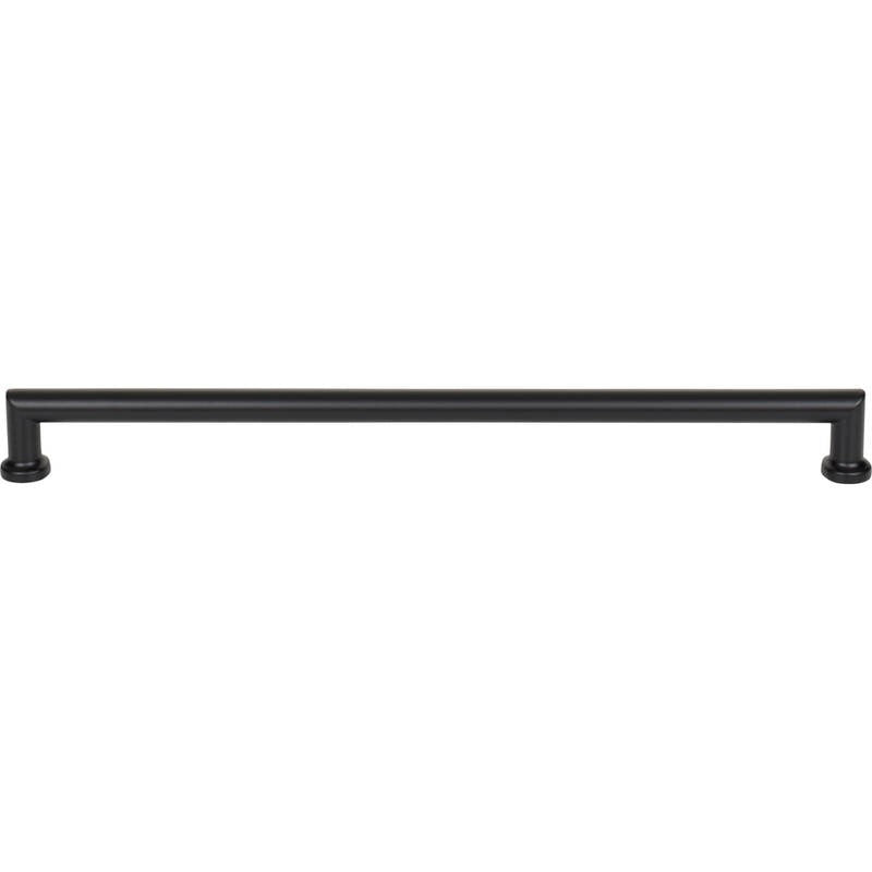 Top Knobs TK3156BLK flat black cabinet pull