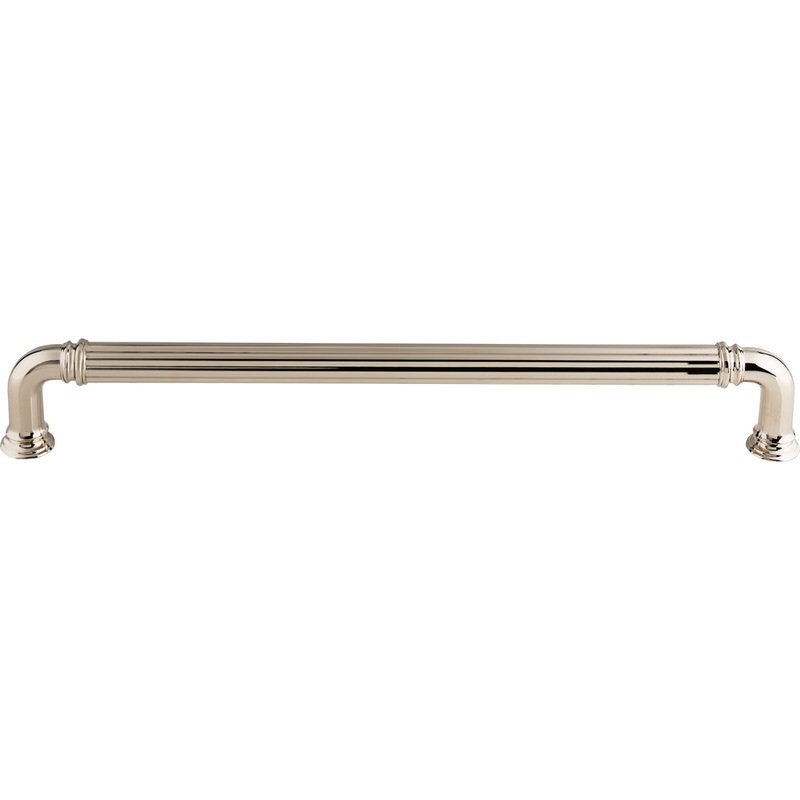 Top Knobs TK328PN polished nickel cabinet pull / appliance pull