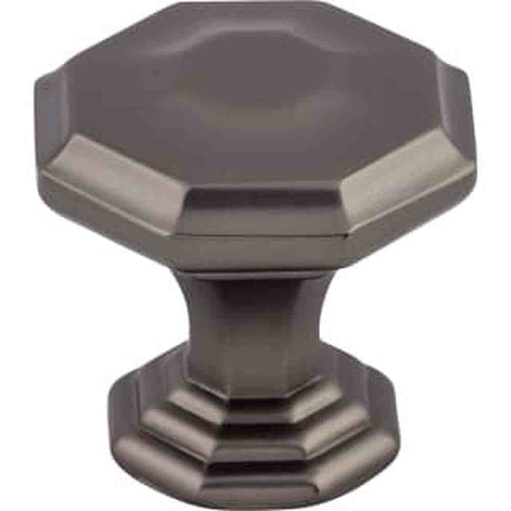 Top Knobs TK340AG ash gray square cabinet knob