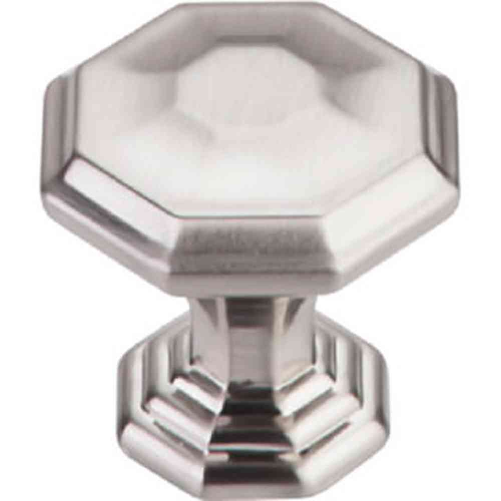 Top Knobs TK340BSN brushed satin nickel square cabinet knob