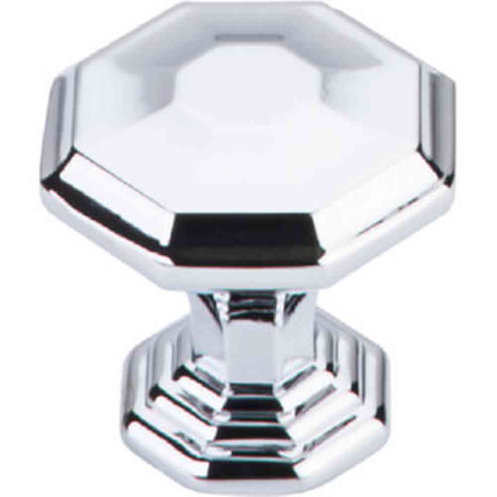 Top Knobs TK340PC polished chrome square cabinet knob