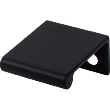 Top Knobs TK500BLK flat black edge pulls